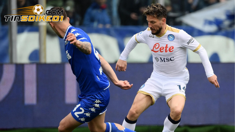 Cuộc đối đầu ở Series A giữa Napoli và Empoli nhận nhiều sự quan tâm 